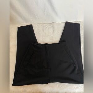Women black high waist pant size small